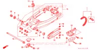 BRAS OSCILLANT pour Honda XR 250 R de 2001