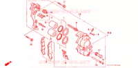 ETRIER DE FREIN AVANT pour Honda XR 250 R de 2001