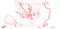 MAITRE CYLINDRE DE FREIN AVANT pour Honda XR 250 R de 2001