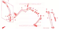 PEDALE pour Honda XR 250 R de 2001