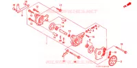 POMPE A HUILE pour Honda XR 250 R de 2001