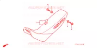 SELLE pour Honda XR 250 R de 2001