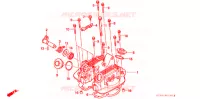 COUVRE CULASSE pour Honda XR 250 R de 2001