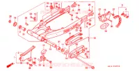 BRAS ARRIERE ('86 '91) pour Honda XR 250 R de 1989