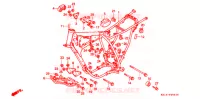 CADRE ('86 '91) pour Honda XR 250 R de 1989