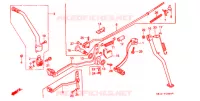 PEDALE pour Honda XR 250 R de 1989
