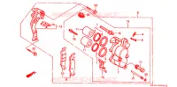 ETRIER DE FREIN AVANT pour Honda XR 250 R de 1992