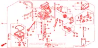 CARBURATEUR pour Honda XR 250 R de 1997