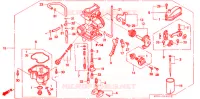 CARBURATEUR pour Honda XR 250 R de 1998