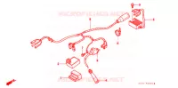 FAISCEAU DES FILS pour Honda XR 250 R de 1998