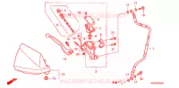 MAITRE CYLINDRE DE FREIN AVANT pour Honda XR 250 R de 1998