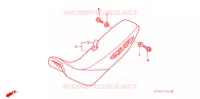SELLE pour Honda XR 250 R de 1998