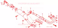 SILENCIEUX D'ECHAPPEMENT pour Honda XR 250 R de 1998