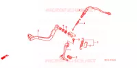 PEDALE pour Honda AFRICA TWIN 750 de 1997