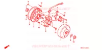 ALTERNATEUR pour Honda Z 50 R de 1997