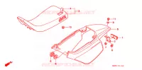 SELLE pour Honda Z 50 R de 1997