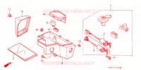 BOITE A OUTILS/RELAIS CLIGNOTANT pour Honda JAZZ 50 de 1991