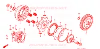 EMBRAYAGE pour Honda JAZZ 50 de 1991