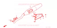 SILENCIEUX D'ECHAPPEMENT pour Honda JAZZ 50 de 1991