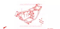 CADRE pour Honda JAZZ 50 de 1993