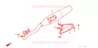 SILENCIEUX D'ECHAPPEMENT pour Honda JAZZ 50 de 1993