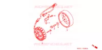 ALTERNATEUR pour Honda CB 400 SUPER FOUR SOLID COLOR de 2001