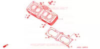 CYLINDRE pour Honda CB 400 SUPER FOUR SOLID COLOR de 2001
