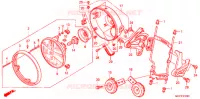 PHARE (CB400SFX/Y/1/2/3) pour Honda CB 400 SUPER FOUR SOLID COLOR de 2001