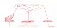 T (SF2/3 J) pour Honda CB 400 SUPER FOUR SOLID COLOR de 2001