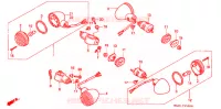 CLIGNOTANT pour Honda VT 1100 SHADOW SPIRIT de 1999