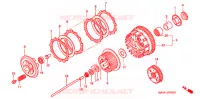 EMBRAYAGE pour Honda VT 1100 SHADOW SPIRIT de 1999