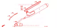 SILENCIEUX D'ECHAPPEMENT (C508) pour Honda PRESS CUB 50 DELUXE de 2008
