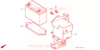 BATTERIE pour Honda SUPER CUB 50 DELUXE de 2002
