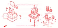 FILTRE A AIR pour Honda SUPER CUB 50 DELUXE de 2002