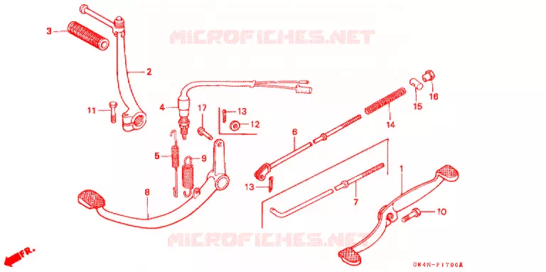 SILENCIEUX D'ECHAPPEMENT Honda SCOOTER 50 C50 2002  C50D2_J
