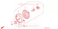 PHARE (C50P 2) (B1/D1/ST1/S1) pour Honda SUPER CUB 50 DELUXE de 2003
