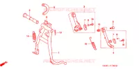 BEQUILLE pour Honda SUPER CUB 50 BUSINESS de 1996