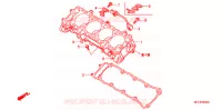 CYLINDRE pour Honda CBR 1000 RR FIREBLADE TRICOLORE de 2011