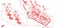 COUVRE CULASSE pour Honda CBR 1000 RR FIREBLADE TRICOLOUR de 2011