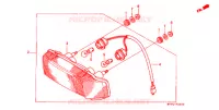 FEU ARRIERE pour Honda CBR 600 F2 SUPER SPORT de 1994