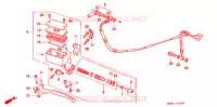 MAITRE CYLINDRE pour Honda GL 1500 GOLD WING INTERSTATE de 1996