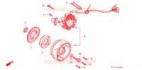 ALTERNATEUR ('88) pour Honda NX 125 de 1990