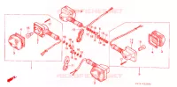 CLIGNOTANT pour Honda NX 125 de 1990