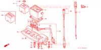 COMPTEUR DE VITESSE pour Honda NX 125 de 1990