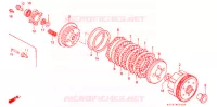 EMBRAYAGE pour Honda NX 125 de 1990