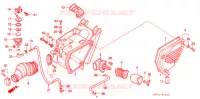 FILTRE A AIR pour Honda NX 125 de 1990
