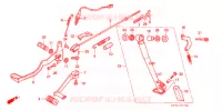 PEDALE pour Honda NX 125 de 1990