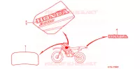 T (3) pour Honda XR 200 R de 2001