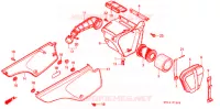 FILTRE A AIR pour Honda XR 80 de 1990