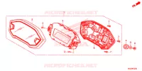 COMPTEUR pour Honda CB 500 X ABS de 2013
